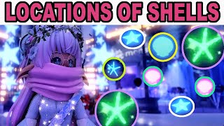 EVERY SEASHELL LOCATION IN ROYALE HIGH EASY GUIDE [upl. by Vincentia]