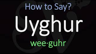 How to Pronounce Uyghur CORRECTLY Meaning amp Pronunciation [upl. by Naashar640]