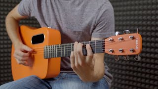 Lava Me 2 Review  The Orange Carbon Guitar with Built In Reverb [upl. by Airebma]