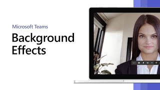 Background effects with Microsoft Teams [upl. by Ainex]