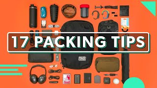 17 Minimalist Packing Tips For Weekend Trips amp Everyday Carry  How To Pack Better For Travel amp EDC [upl. by Corry]