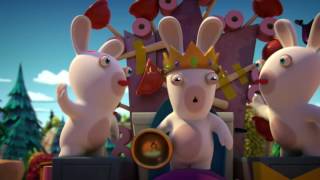 Les Lapins crétins Invasion  Mad Lapin et lAstrolabe de Léonard S4E74 [upl. by Ahsiekar]