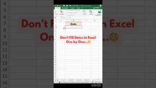 Date Format in Excel [upl. by Pompei479]