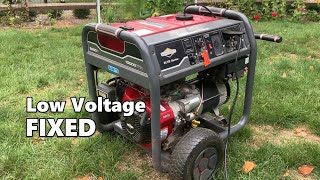 Generator Low Voltage  Fixed [upl. by Euqinotna335]