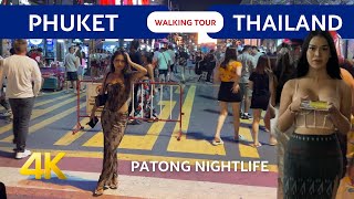 🇹🇭 PHUKET NIGHTLIFE  PATONG THAILAND 2023 Walking tour 4k [upl. by Hartzell]