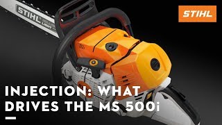 Injection what drives the STIHL MS 500i [upl. by Laflam]