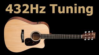 432Hz Guitar Tuning [upl. by Idnaj]