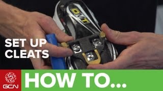 How To Set Up Cleats For Clipless Pedals [upl. by Stern371]