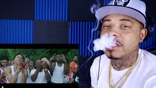 NLE Choppa x Blueface quotShotta Flowquot REACTION [upl. by Belvia]