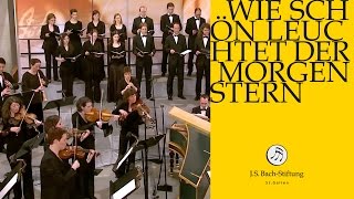 JS Bach  Chorus quotWie schön leuchtet der Morgensternquot from Cantata BWV 1 [upl. by Georges870]