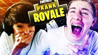 JAI PRANK MICHOU EN PLEIN LIVE  A CLICK ⚔️FORTNITE⚔️ [upl. by Cull]