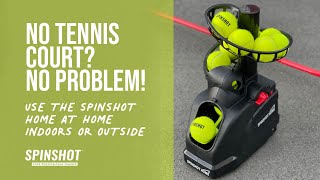 Spinshot Home Tennis Ball Machine [upl. by Page301]