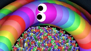 Slitherio AI 200000 Score Epic Slitherio Gameplay [upl. by Lantha]