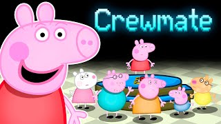 What If PEPPA PIG CHARACTERS Played AMONG US [upl. by Adiel]