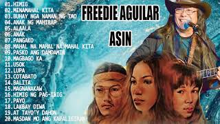 Asin Freddie Aguilar Greatest Hits NONSTOP  Best Classic Relaxing Love Songs Of All Time [upl. by Doy]