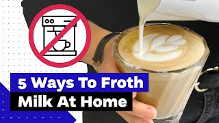 How To Froth Milk At Home Best Milk Frothers Review [upl. by Aneelak]