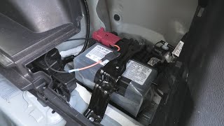 Toyota RAV4 Hybrid 20192025 12V Battery Location [upl. by Enilraep]