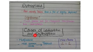 Leukoplakia And Erythroplakia [upl. by Sualakcin]