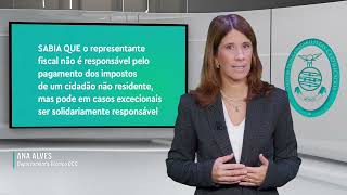 «Sabia que»  Responsabilidade do representante fiscal [upl. by Leruj]