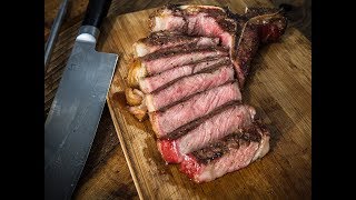 Smoked TBone Steaks  Traeger Wood Pellet Grills [upl. by Nylram]