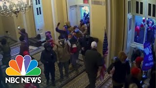 Full Video Impeachment Managers Show New Graphic Security Footage Of Capitol Riot  NBC News [upl. by Goldwin]