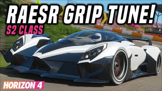 FH4  Raesr Tachyon GripCircuit Tune  S2 Class [upl. by Negroj198]