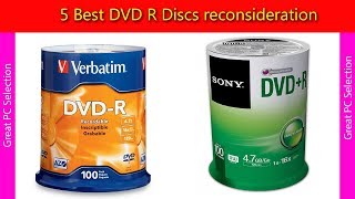 5 Best DVD R Discs reconsideration [upl. by Gerrit19]