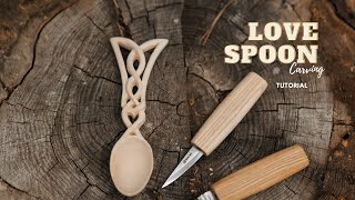 Love Spoon Carving Tutorial Preview [upl. by Mcadams]