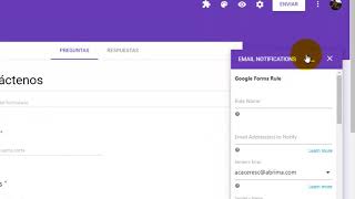 Cómo enviar respuestas de Formularios de Google a varias direcciones de correo electrónico [upl. by Erhard]