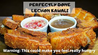 PERFECTLY DONE LECHON KAWALI  CRISPY PORK BELLY  FOODNATICS [upl. by Enyale]