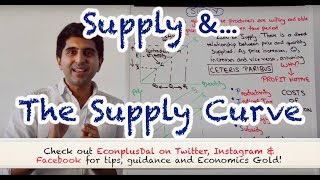 Y1 4 Supply and the Supply Curve [upl. by Alemap]