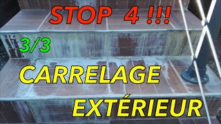 Comment CARRELER une TERRASSE en BÉTON ARMÉ  33 SIR4 [upl. by Damal249]