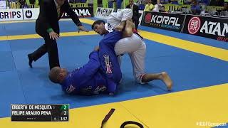 Felipe Pena vs Erberth Santos  European Championship 2016 [upl. by Nedyarb]