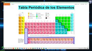 Microsoft Excel  Práctica 1  Tabla Periódica [upl. by Rotceh]