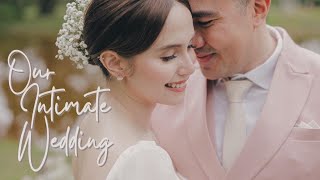 OUR INTIMATE WEDDING  Jessy Mendiola [upl. by Asilim]