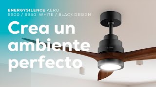 Ventiladores de techo EnergySilence Aero 5200 y 5250 [upl. by Nirehtac]