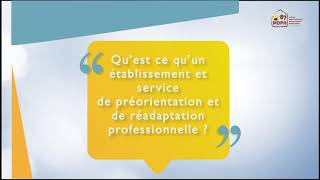 Les orientations professionnelles MDPH [upl. by Affra]