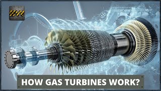 How Gas Turbines Work Detailed Video [upl. by Bolitho]