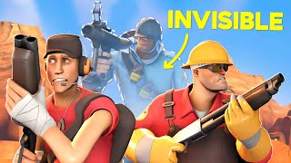 TF2 YouTubers VS Invisible Hunter [upl. by Dohsar]