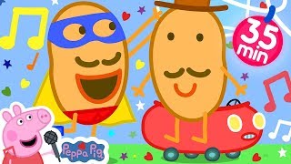 Peppa Pig Songs 🌟 Super Potato Theme Song 🎵 Peppa Pig My First Album 6  Kids Songs  Baby Songs [upl. by Gabriele]