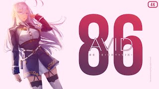 『4K』 86 Eighty six 「AVID」 SawanoHiroyuki English Lyrics [upl. by Trotter]