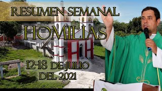 Resumen de Homilías 12 al 18 de Julio 2021  Padre Arturo Cornejo [upl. by Asilehs]