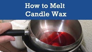 DIY  Melt Wax for Candles [upl. by Ellicott]