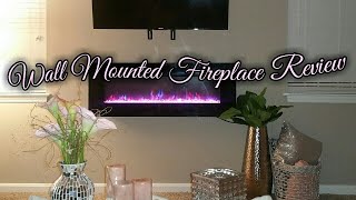 Unboxing amp Installing • Wall Mounted Fireplace [upl. by Eliseo]