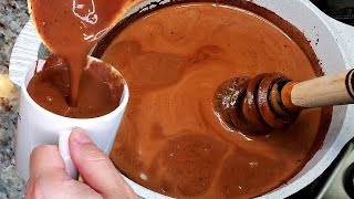 MEXICAN HOT CHOCOLATE  Homemade Mexican Hot Chocolate Recipe [upl. by Bryan]