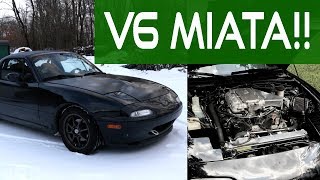 V6 Miata J32 Swap Review [upl. by Llemert873]