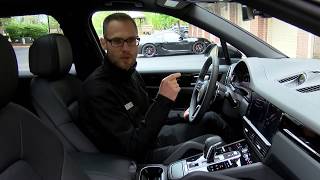 HowTo Program Garage Door HomeLink Porsche [upl. by Wagner]