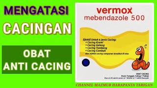 Obat Penyakit Cacingan  VERMOX TABLET [upl. by Delisle140]