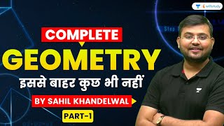 Complete Geometry  Part1  Maths  SSC amp Railway  Sahil Khandelwal [upl. by Durno]