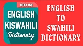 ENGLISH TO SWAHILI SENTENCES EPISODE 1 [upl. by Colbye]